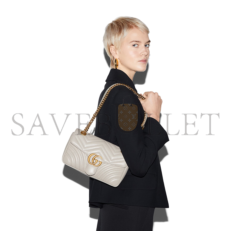GUCCI GG MARMONT MEDIUM SHOULDER BAG 443497 (26*15*7cm) GUCCI GG MARMONT MEDIUM SHOULDER BAG 443497 (26*15*7cm)